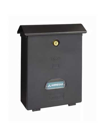 Buzón Exterior Poliestileno Negro E-1074 [LOTE DE 2 Unidades] ARREGUI