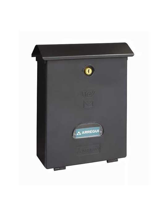 Buzón Exterior Poliestileno Negro E-1074 [LOTE DE 2 Unidades] ARREGUI