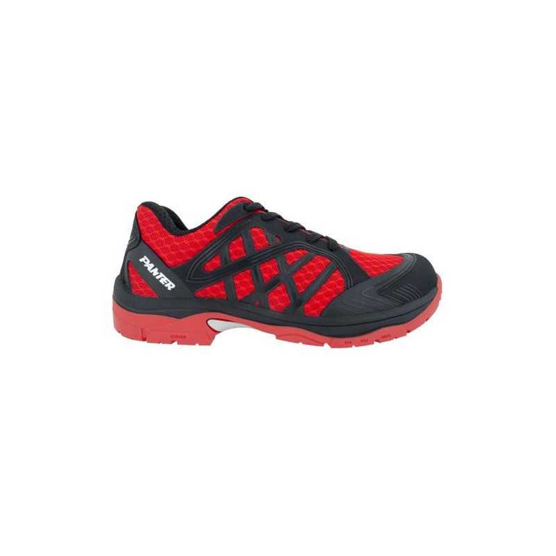 Zapatilla seguridad PANTER S1P Argos rojo Talla 36