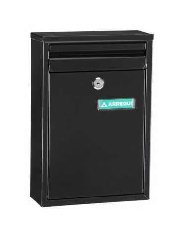 Buzón Exterior Zaguan Negro E-5754 [LOTE DE 2 Unidades] ARREGUI
