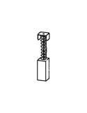 Escobillas (Juego) Makita 0834J [LOTE DE 4 Unidades] ASEIN
