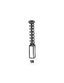 Escobillas (Juego) Makita 0853J [LOTE DE 8 Unidades] ASEIN