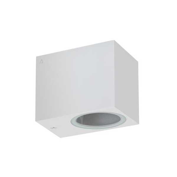 Aplique de Pared 1XGU10 100MM IP54 Blanco [LOTE DE 4 Unidades] ASLO