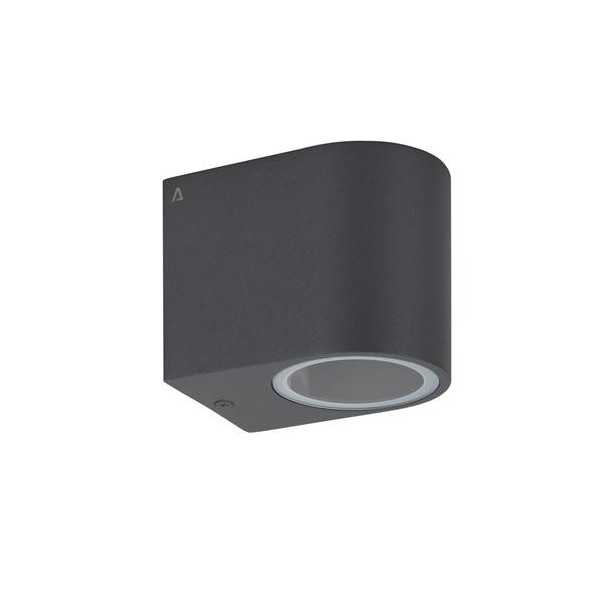 Aplique de Pared 1XGU10 100MM IP54 Grafito [LOTE DE 4 Unidades] ASLO
