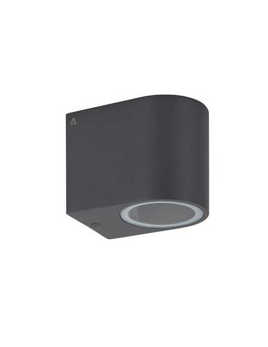 Aplique de Pared 1XGU10 100MM IP54 Grafito [LOTE DE 4 Unidades] ASLO