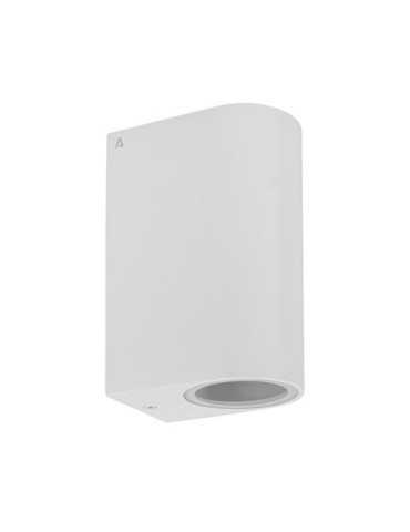 Aplique de Pared 2XGU10 150MM IP54 Blanco [LOTE DE 2 Unidades] ASLO