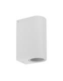 Aplique de Pared 2XGU10 150MM IP54 Blanco [LOTE DE 2 Unidades] ASLO
