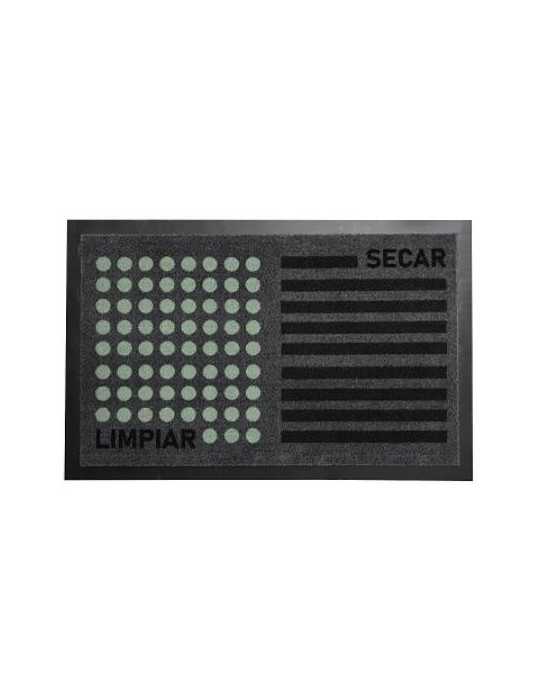 Felpudo Poliamida Limpia-Seca Puntos 45X70CM [LOTE DE 4 Unidades] ASTURDINTEX