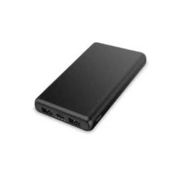 Batería Externa Power Bank 10000MAH USB Negra 10W [LOTE DE 2 Unidades] ATLANTIS