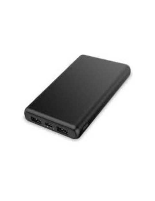 Batería Externa Power Bank 10000MAH USB Negra 10W [LOTE DE 2 Unidades] ATLANTIS