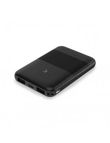 Power Bank Ksix 5000 mAh Usb+cab Usb+usb C-a Negro [LOTE DE 4 Unidades] ATLANTIS