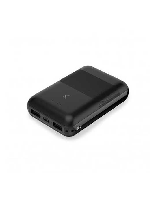 Mini Power Bank Ksix 10.000 Mah+cab Usb+usb C-a [LOTE DE 2 Unidades] ATLANTIS