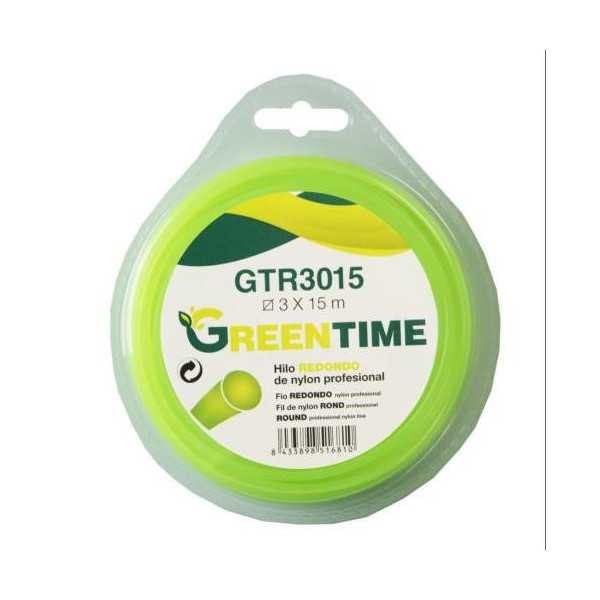 Hilo Nylon Redondo 3,0MM X 15M GTR3015 [LOTE DE 8 Unidades] AUSAVIL