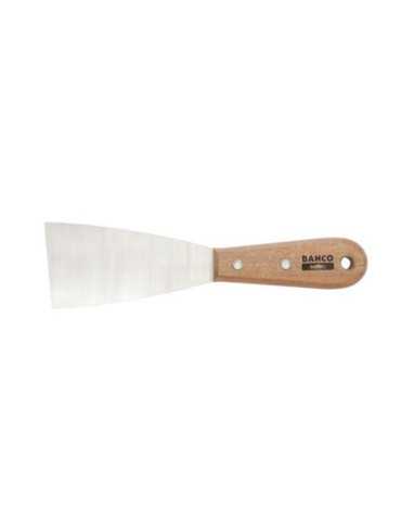 Espátula Inoxidable Mango Madera 160 mm 219201600 [LOTE DE 2 Unidades] BAHCO