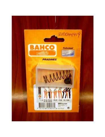 Muelle+tope Goma para P1-20-22 R1069P [LOTE DE 6 Unidades] BAHCO