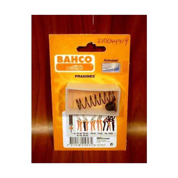 Muelle+tope Goma para P1-20-22 R1069P [LOTE DE 6 Unidades] BAHCO
