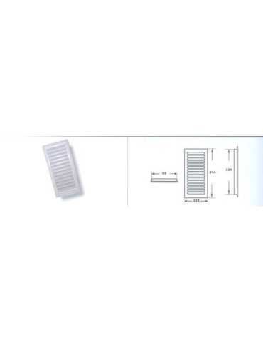 Rejilla Empotrar Blanca 24X12 R168 [LOTE DE 16 Unidades] BALAGUER
