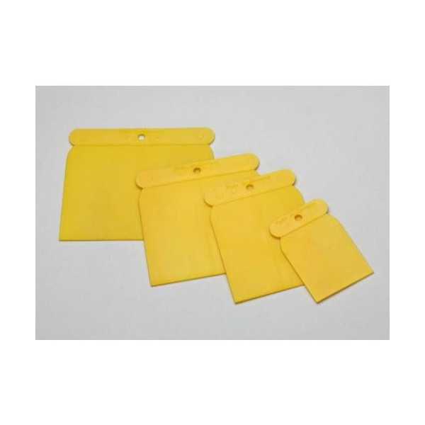 Juego de Espatulas Carrocero Plástico 4 Uds [LOTE DE 20 Unidades] BARBOSA