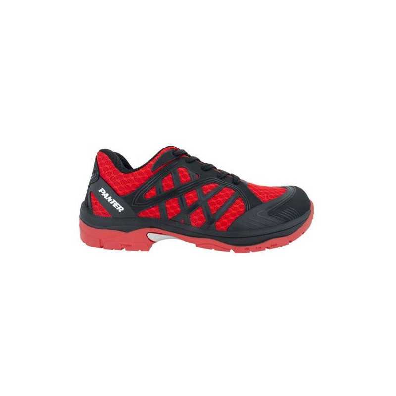 Zapatilla seguridad PANTER S1P Argos rojo Talla 39