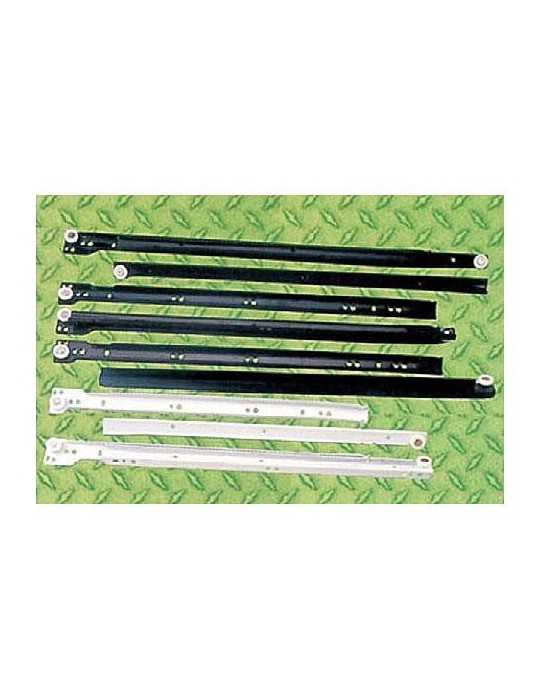 Guía Cajón con Caída Blanco (Juego) 40 cm [LOTE DE 14 Unidades] BECUSA