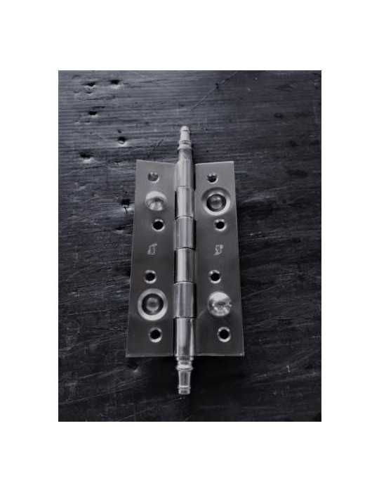 Bisagra Seguridad 150X80 Niquel Mate 905NM [LOTE DE 8 Unidades] BECUSA
