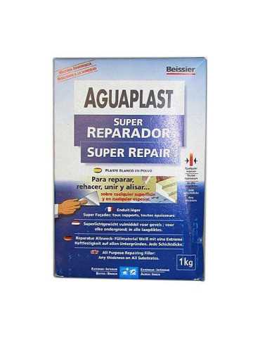 Aguaplast Super Reparador Polvo 1 KG. 816 [LOTE DE 4 Unidades] BEISSIER