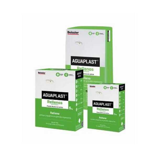 Aguaplast Rellenos 1 Kg. polvo 1307 [LOTE DE 8 Unidades] BEISSIER