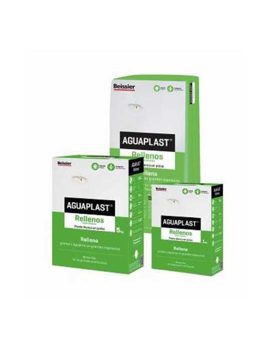Aguaplast Rellenos 1 Kg. polvo 1307 [LOTE DE 8 Unidades] BEISSIER
