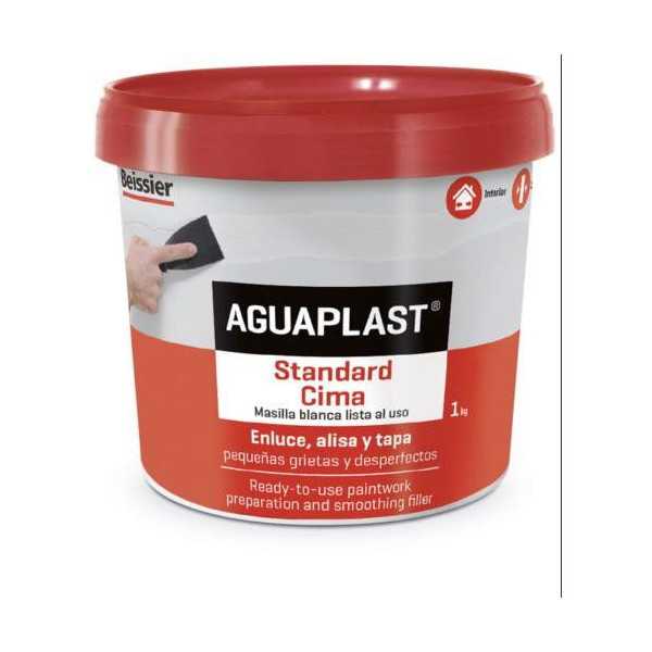 Reparacion Paredes Aguaplast Standard Cima 1 kg [LOTE DE 6 Unidades] BEISSIER