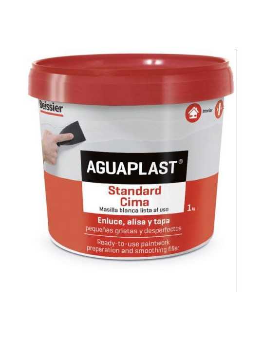 Reparacion Paredes Aguaplast Standard Cima 1 kg [LOTE DE 6 Unidades] BEISSIER