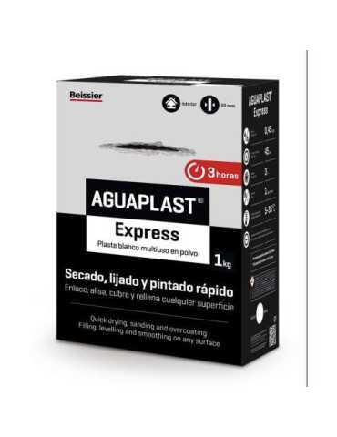 Reparacion Paredes Aguaplast Express 1 kg [LOTE DE 6 Unidades] BEISSIER