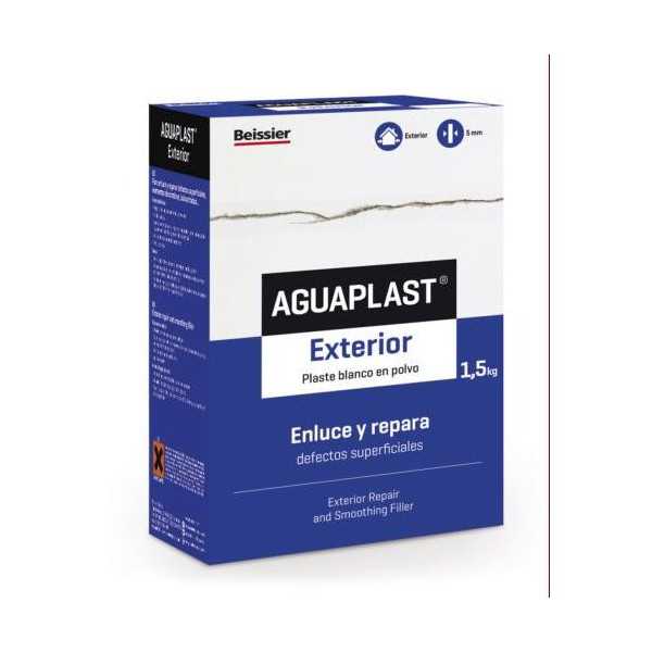 Reparacion Paredes Aguaplast Exterior 1.5KG [LOTE DE 6 Unidades] BEISSIER