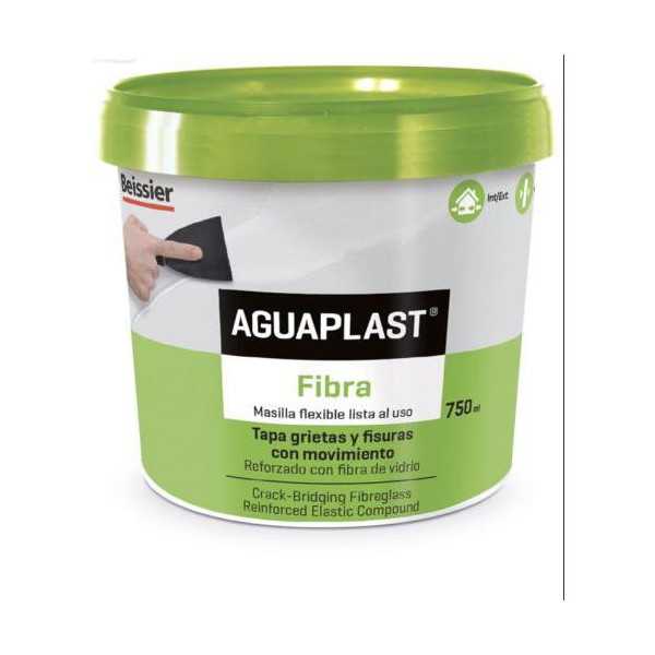 Reparacion Paredes Aguaplast Fibra Bote 0.75ML [LOTE DE 4 Unidades] BEISSIER
