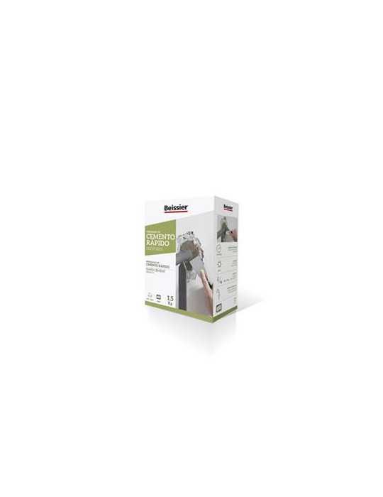 Cemento Rápido Caja 1.5KG [LOTE DE 8 Unidades] BEISSIER