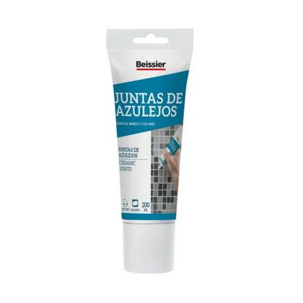 Masilla para Azulejos Tubo 200ML [LOTE DE 8 Unidades] BEISSIER