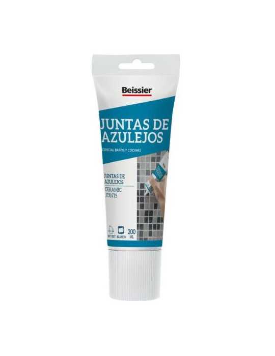 Masilla para Azulejos Tubo 200ML [LOTE DE 8 Unidades] BEISSIER