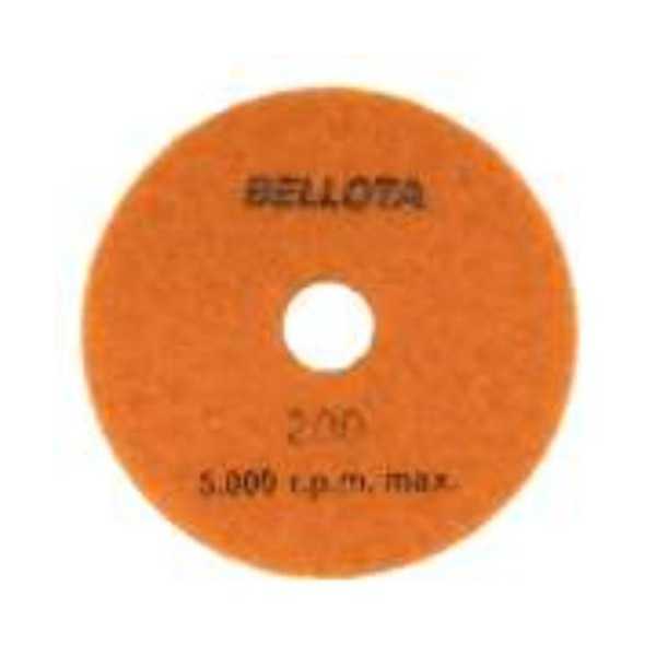 Disco Flexible Diamantado para Pulido - Grano 200 [LOTE DE 4 Unidades] BELLOTA