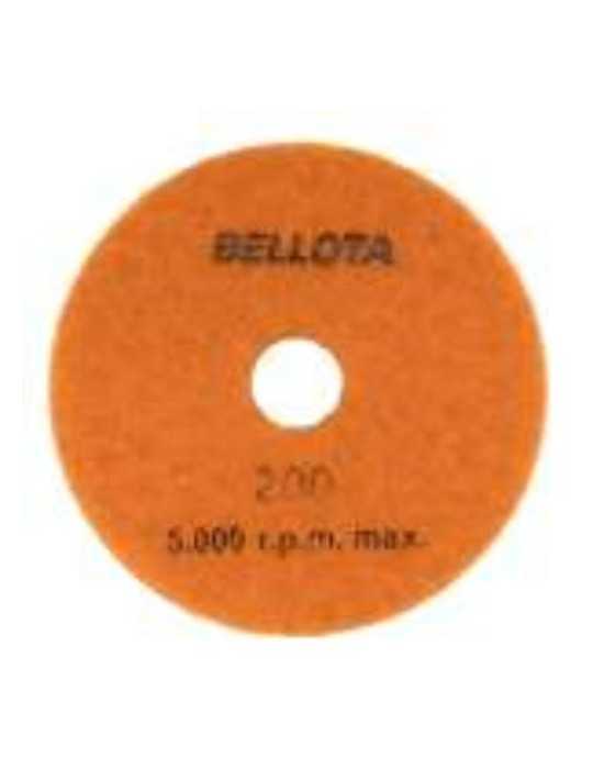 Disco Flexible Diamantado para Pulido - Grano 200 [LOTE DE 4 Unidades] BELLOTA