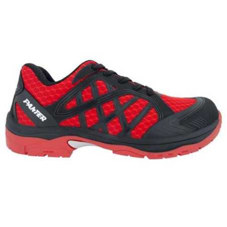 Zapatilla seguridad PANTER S1P Argos rojo Talla 41