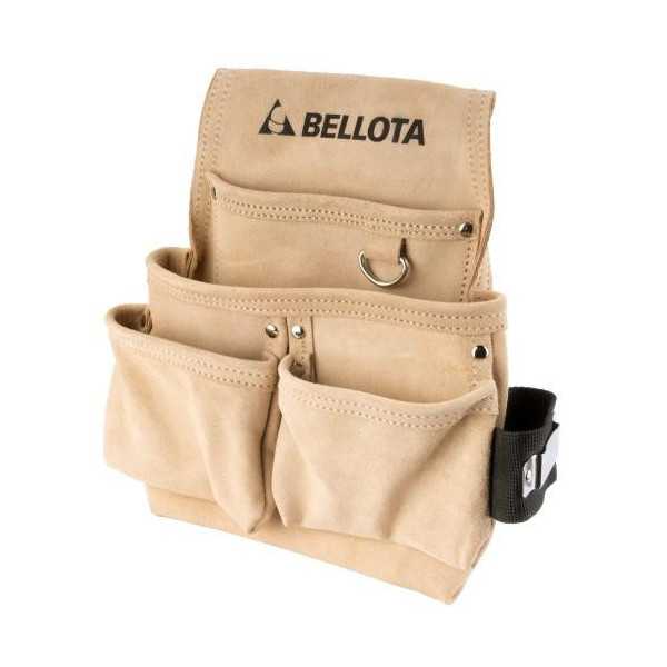 Porta-Herramientas Piel 4 Bolsillos sin Cinturon [LOTE DE 4 Unidades] BELLOTA