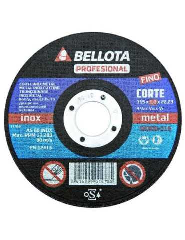 Disco Abrasivo Corte Inoxidable-Metal Fino 50300-125 [LOTE DE 16 Unidades] BELLOTA
