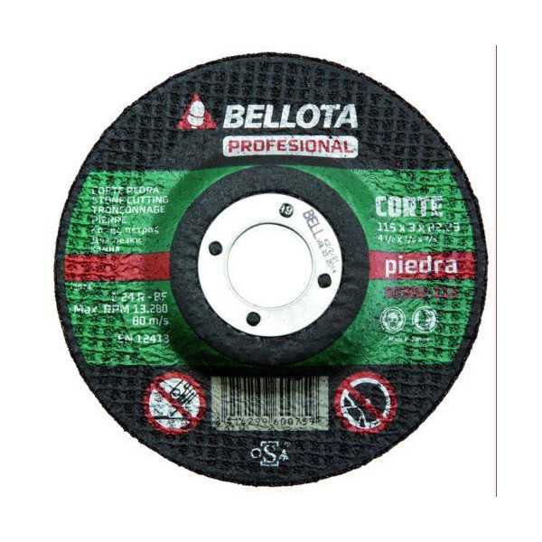 Disco Corte Piedra Prfesional 50302-115 [LOTE DE 14 Unidades] BELLOTA