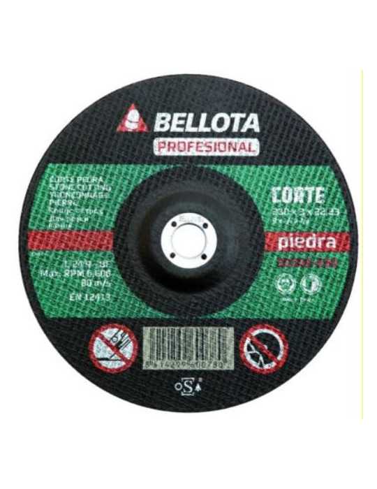 Disco Corte Piedra Prfesional 50302-230 [LOTE DE 8 Unidades] BELLOTA