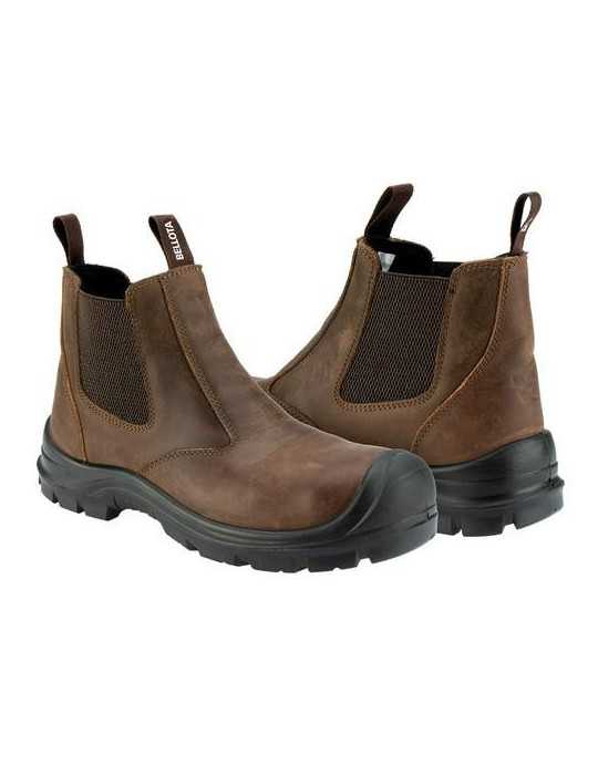 Bota Seguridad Chelsea Marrón S3S Talla 36 BELLOTA