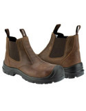 Bota Seguridad Chelsea Marrón S3S Talla 45 BELLOTA