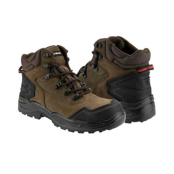 Bota Seg Construccion Marrón Duty S3S Talla 48 BELLOTA