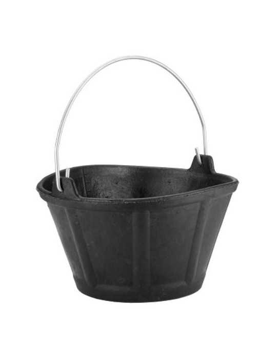 Cubo de Caucho Italiano 10L [LOTE DE 4 Unidades] BELLOTA