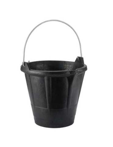 Cubo de Caucho Industrial con Pico 12L N4 [LOTE DE 2 Unidades] BELLOTA