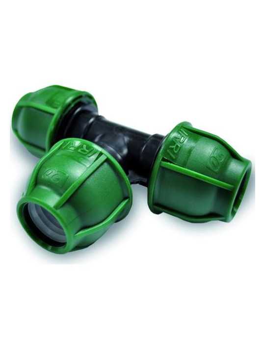 Derivacion Te Igual 25 mm (CAJA-10) [LOTE DE 2 Unidades] BELLVIPLAS