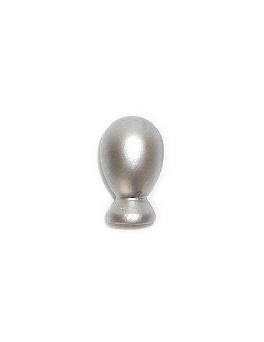 Pomo Ovalado 15 mm Cromo-Mate 7401CM [LOTE DE 18 Unidades] BERNIAL